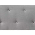thumbnail image 7 of Bed Frame Gray Fabric Queen Bed, 7 of 7
