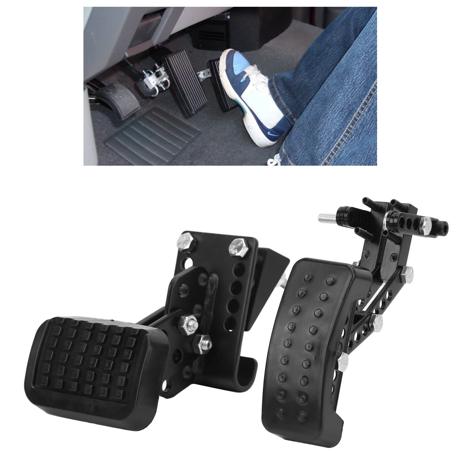 Gas And Brake Pedal Extenders ,KIMISS Anti Slip Accelerator Brake Pedal