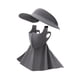 thumbnail image 4 of Cubierta de la cara de sombrero de sombra transpirable Earlada de borde ancho protección solar que cubre la cara de verano para mujeres para hacer Gris profundo, 4 of 8