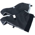 thumbnail image 1 of Huggegwe Housses de Chaussures Galoshes avec Bandes Réfléchissantes Protection des Chaussures Imperméable Bottes de Neige pour Randonnée Sports de Plein Air Cyclisme CA919-150128, 1 of 7