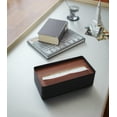 thumbnail image 3 of Yamazaki Home Tissue Case, Walnut, Steel + Wood, Short, No Assembly, 3 of 4