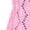 Pink, variant on Women'S Swimsuit Coverup Long Sleeve Crochet Beach Cover Up Mini Dress