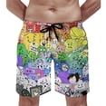 thumbnail image 5 of Battle for Dream Island BFDI Mens Board Shorts Quick Dry Swim Trunk Lightweight Soft Swimsuit Bathing Suit for Boys S, 5 of 8