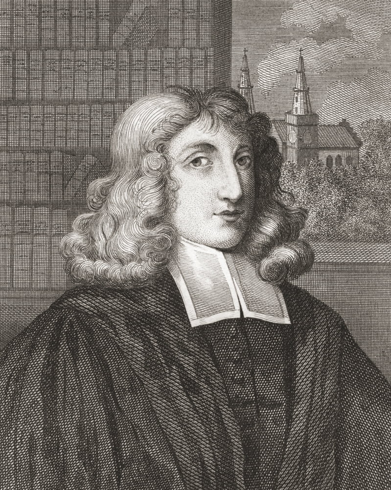 Henry Scougal 1650-1678 Scottish Anglican theologian minister and author From Iconographia Scotica or Portraits of Illustrious Persons of Scotland published 1797 Canvas Art - Ken Welsh Design Pics (1