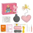 thumbnail image 1 of Non Finished Diy Handmade Materials Pack Wool Crochet Kit` Corgi Deer N8G5, 1 of 8