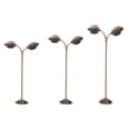 thumbnail image 4 of Tachiuwa 3psc/set Earring T Stand Display T Shape Showroom Tradeshow And Showcase Display Copper-Leave, 4 of 9
