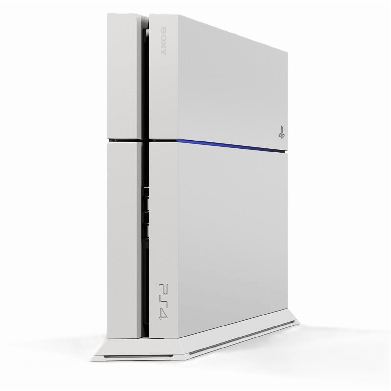Restored Sony Playstation 4 PS4 Console Original 500GB with Retrofam Controller, White (Refurbished)