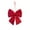 5.9 IN, variant on Christmas Tree Topper Bow Velvet Ribbon Gift Bows for Christmas Home Decor, Outdoor Indoor Car Decoration (Red) 13 IN