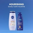 thumbnail image 4 of NIVEA White Peach and Jasmine Body Wash with Nourishing Serum, Pack of 3, 20 Fl Oz, 4 of 12