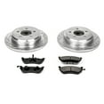 thumbnail image 3 of PowerStop Rear Z23 Evolution Sport Carbon-Fiber Ceramic Brake Pad and Drilled & Slotted Rotor Kit Fits: FORD LINCOLN MERCURY Select Models K1331, 3 of 10