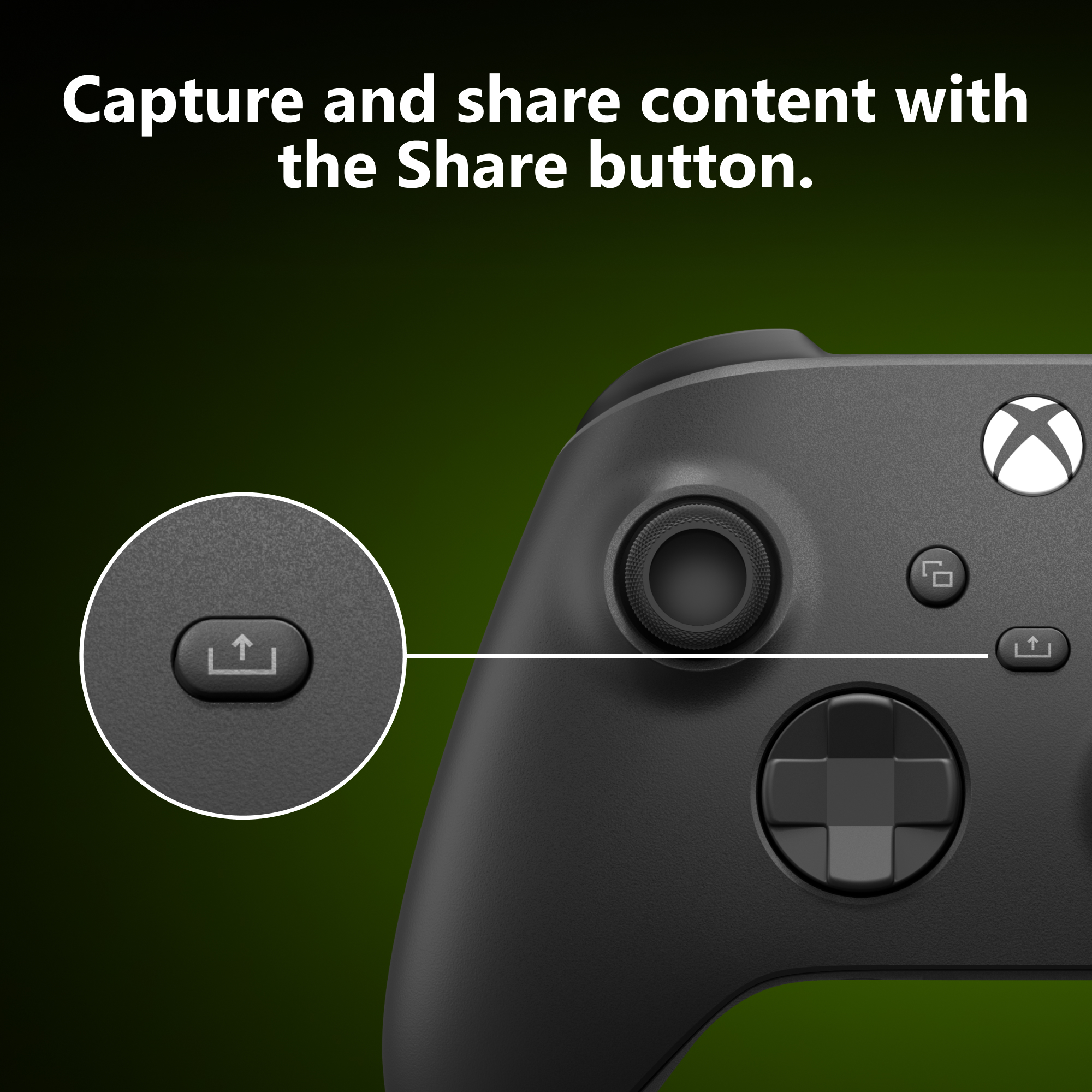 Xbox Wireless Controller, Carbon Black photo 6