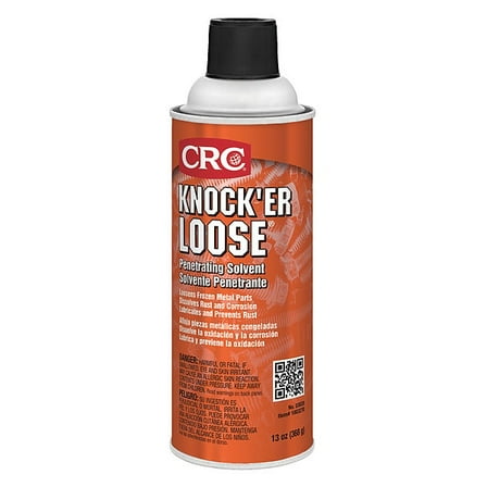 CRC Knock'er Loose 03020 Lubricating Oil Can, 16 oz Red