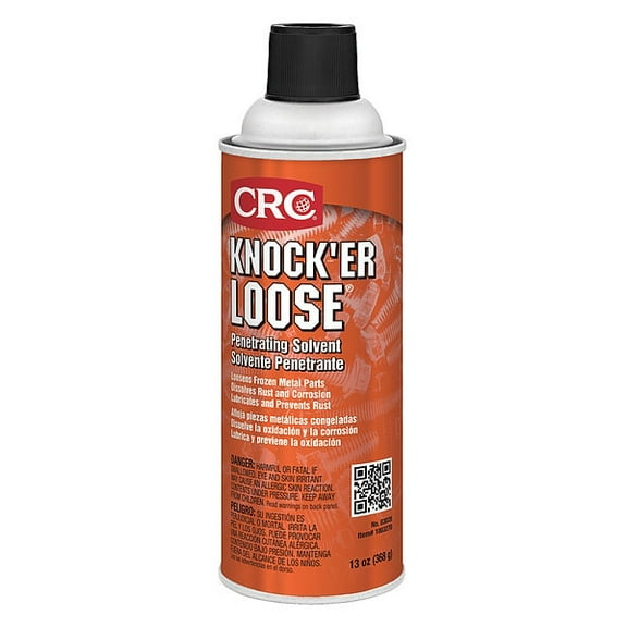 CRC Knock'er Loose 03020 Lubricating Oil Can, 16 oz Red