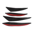 thumbnail image 2 of DiFusor del parachoques delantero, tipo de pasta instalación spoiler de parachoques de delantero negro brillante para proteger el automóvil para la modificación del automócri, 2 of 7
