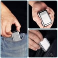 thumbnail image 3 of Odor Resistant Pocket Ashtray, Portable Ashtray, Car Ashtray, Mini Stainless Steel Ashtray, 3 of 5