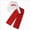 Y104-Red, variant on Baby Girls Boys Clothes Girls 2PCS Fall Winter Outfits Toddler Girls Long Sleeve Top Overall Pants Set Tracksuit Sweatsuits Set Back-To-School Outfit Set 10-11 Years