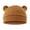 brown, variant on Cute Newborn Baby Bear Warm Hat, Thin, Breathable, Soft and Comfortable,White