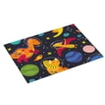 thumbnail image 2 of Bingfone Dinosaurs in Space ,18" x 24"Dish Drying Mat for Kitchen Counter,Ultra Absorbent Microfiber, 2 of 9