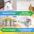 thumbnail image 4 of Glad White Garbage Bags - Small 25 Litres - Made using 50% Recycled Plastic, 44 Trash Bags, 4 of 5