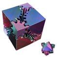 thumbnail image 1 of Juguete antiestrés con forma de cubo o bola giratoria con impresión 3D: perfecto para el estrés y la ansiedad, juguete antiestrés relajante, juguete de escritorio, ideal para necesidades sensoriales, 1 of 8