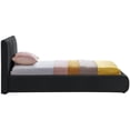 thumbnail image 5 of Meridian Furniture Nico Black Velvet Twin Bed, 5 of 16