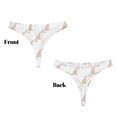thumbnail image 3 of Fotbe Leopard Print Tanga Sin Costuras para Mujer con Estampado – Panties Invisibles, Transpirables y Cómodos para Uso Diario-X-Large, 3 of 6