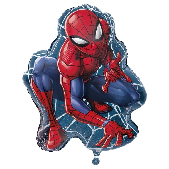 Spider-Man 1 Count 26IN Shaped Shaped Foil Balloon