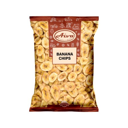 Aiva Dried Sweetened Banana Chips (5 LB) – Crispy and Delicious Snack for Snacking