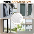 thumbnail image 6 of Uxcell Kerf Weather Stripping Seal Strip (16.4ft x 3/8") - Double D Shape Kerf Noise Reduction Rubber Flange Window Weatherstrip Seal for Door Frame Windows Card Slot, Clear, 6 of 6