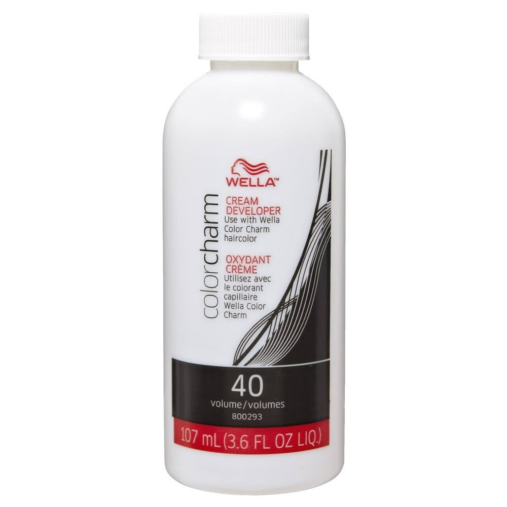 Wella - Wella COLOR CHARM, HAIR COLOR Cream Developer 40 Volume, 3.6 Oz