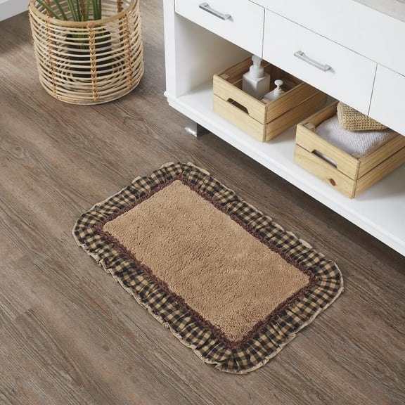 VHC Brands Maisie Bath Mat, 20x30