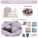 thumbnail image 2 of Bolsa de fin de semana SYCNB para mujer con compartimento para zapatos y neceser, 2 of 8