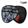thumbnail image 3 of Protector de palma para gimnasio, guantes de fitness, palma de medio dedo, almohadillas de agarre para mancuernas, guantes de entrenamiento de levantamiento de pesas, entrenamiento en gimnasio, 3 of 5