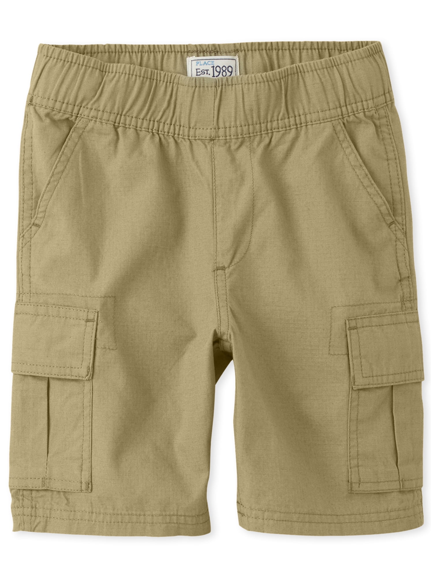 The Children's Place Boys Pull-On Cargo Shorts, 4-Pack, Sizes 4-16