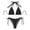 !Black, variant on Hot Sale!! Women Two Piece Swimsuit Swimwear Halter String Triangle Bikini Sets Women's Terrycloth Swimsuit Summer Bikini Set with Chest Pad Pink M