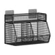 thumbnail image 3 of Cesta de almacenamiento BLESIY Cesta organizadora colgante de pared de metal 2 rejillas, 3 of 7