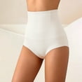 thumbnail image 2 of WCJM Womens Soft Stretchy High Waisted Briefs Breathable Comfort Underwear Everyday Ladies Panties Women's Panties Plus Size, 2 of 7