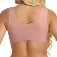 thumbnail image 4 of Everyday Bras for Women Front Closure Bra Women Bras Push up Women Bras plus Size Front Close 36ddd Sports Bras for Women Women Bras Bra Pack Athletic Bras for Women Women's Bra Sports Bra Pink L, 4 of 4