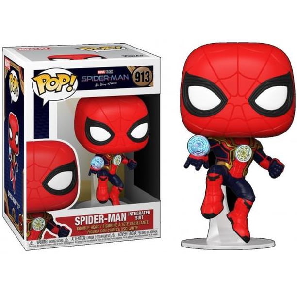 Funko Pop-figura de Spiderman Black Gold 911, juguete de cabeza móvil 913, Iron Spider 305, Mysterio, modelo de vinilo coleccionable