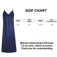 thumbnail image 2 of Camisón de mujer, vestido de dormir, camisones de cuello en V para mujer, ropa de dormir sexy sin mangas, 2 of 5