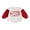 Red, variant on Infant Baby Boy Girl Valentine's Day Outfit Letter Print Contrast Color Sweatshirt Bubble Romper 3 6 12 18 Months Spring Clothes