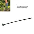 thumbnail image 3 of Garden Hoe, Weeding Rake Hoe Garden Tool Weed Puller Tool With Adjustable Length Stainless Steel Ergonomic Handle for Cultivating Loosening, 3 of 7
