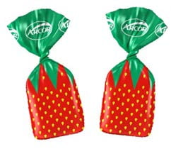 Arcor Strawberry Hard Candy 6lb Bulk Bag