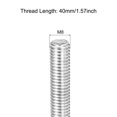 thumbnail image 2 of Lot de 30 Tige Entièrement Filetée M8 x 40mm Pas de Filetage 1.25mm Acier Inoxydable 304 Tiges Filetées à Droite, 2 of 6