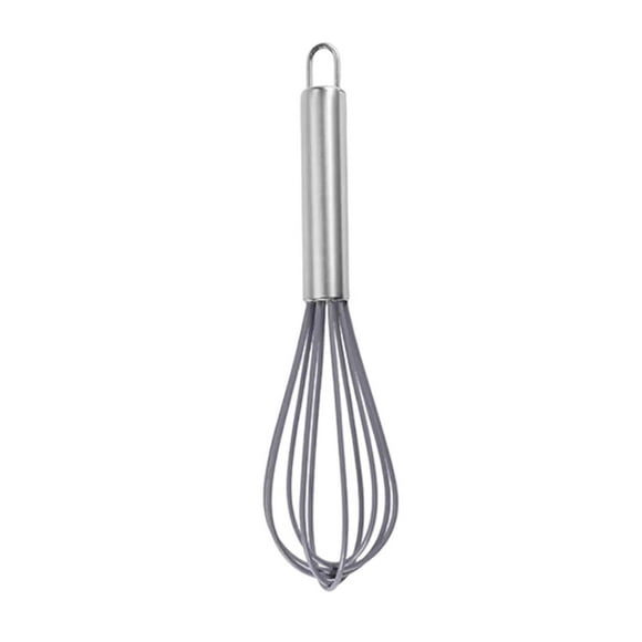 Stainless Steel Whisk, Egg Beater, Manual Cream Whisker, Handheld Kitchen Tool for Baking, Mixing Sauces, 1 Count