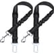 thumbnail image 1 of Paquete de 2 cinturones de seguridad ZHAOCHENG para perros con absorción de impactos y mosquetón elástico ajustable, 1 of 5