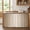 Khaki, variant on Purple Ombre Pantry Cabinet Curtains 28''x51'', Modern Gradient Abstract Art Sink Skirt for Bathroom Kitchen Tall Utility Cabinet, Laundry Privacy Drape Waterproof Dishwasher Curtains