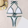 thumbnail image 7 of HaoXianJian 2 Piece Women's Swimsuits Bikinis Bathing Suit Thong Low Waisted Swimwear, 7 of 7