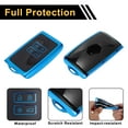 thumbnail image 4 of Funda de llave de coche de silicona TPU azul única para Dacia Duster 3 SUV 2024-2025 - Funda de control remoto de 4 botones, 4 of 6