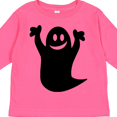 thumbnail image 4 of Inktastic Happy Halloween Cute Ghost Boys or Girls Long Sleeve Toddler T-Shirt, 4 of 5